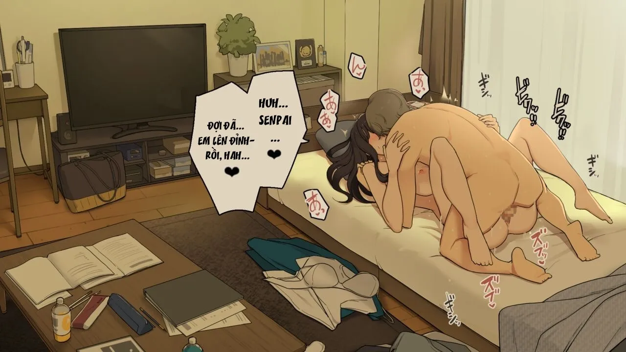 HentaiVN.net - Ảnh 16 - Học Nhóm Cùng Senpai - Oneshot