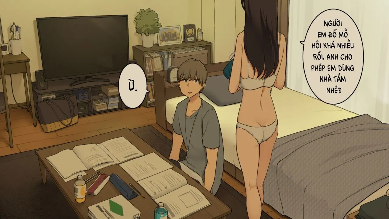 HentaiVN.net - Ảnh 19 - Học Nhóm Cùng Senpai - Oneshot