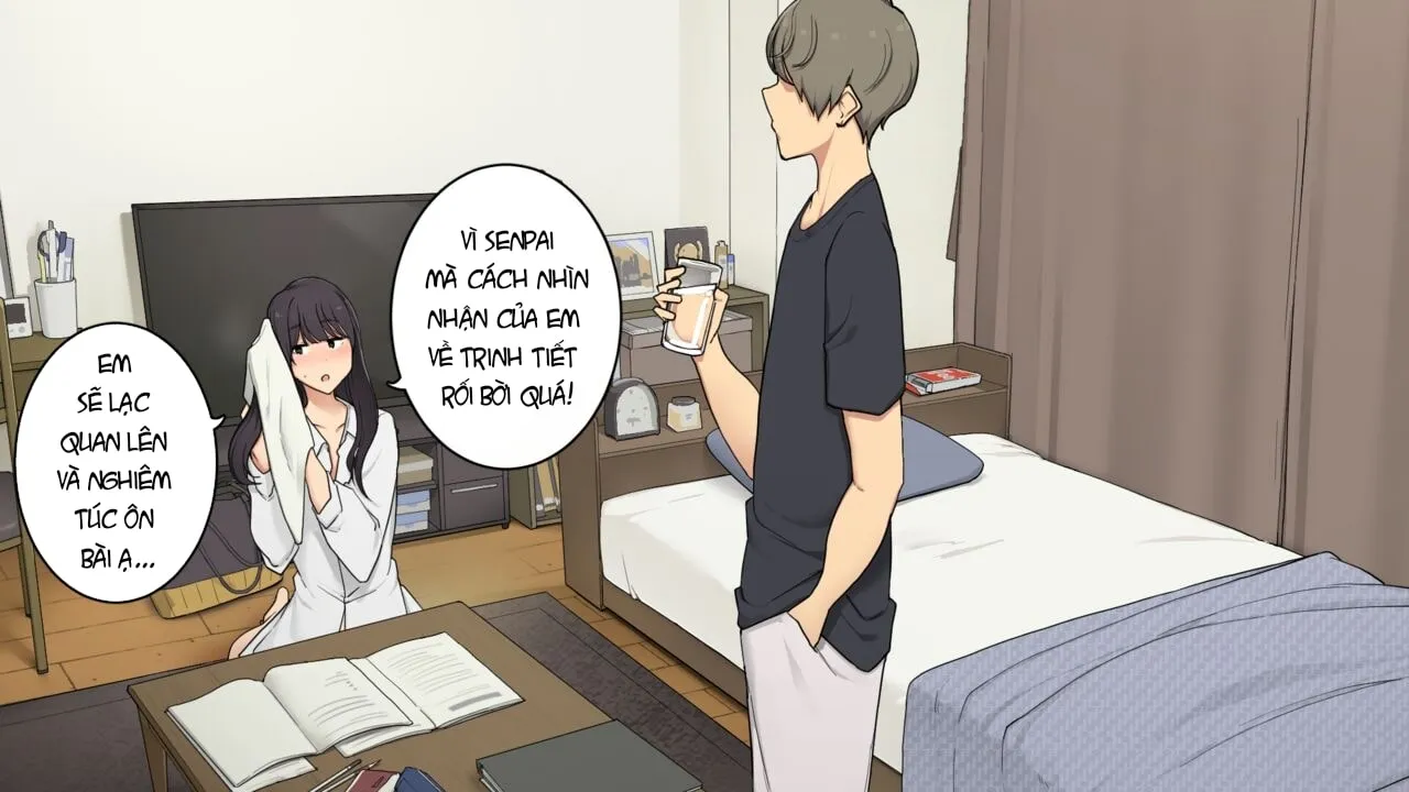 HentaiVN.net - Ảnh 22 - Học Nhóm Cùng Senpai - Oneshot