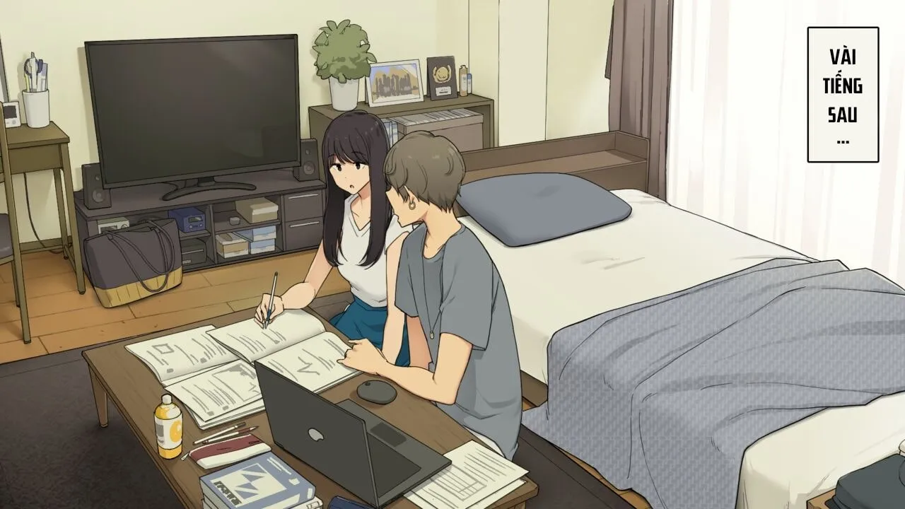 HentaiVN.net - Ảnh 5 - Học Nhóm Cùng Senpai - Oneshot