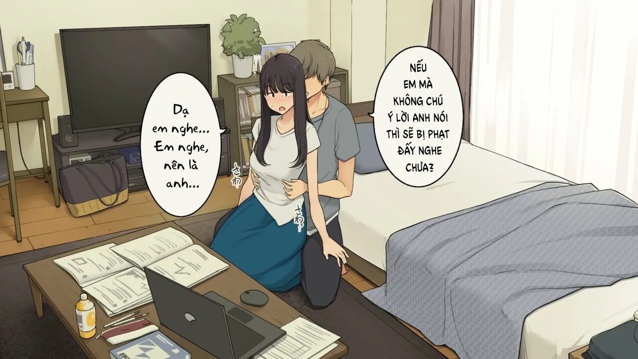HentaiVN.net - Ảnh 7 - Học Nhóm Cùng Senpai - Oneshot