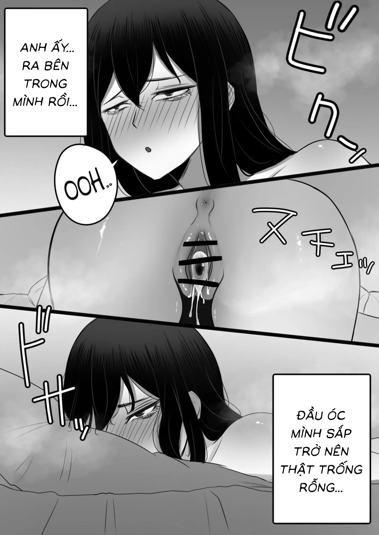 HentaiVN.net - Ảnh 9 - Dậy Đi, Dưới Em Nóng Muốn Ngủ Cùng Anh [起き] - Oneshot