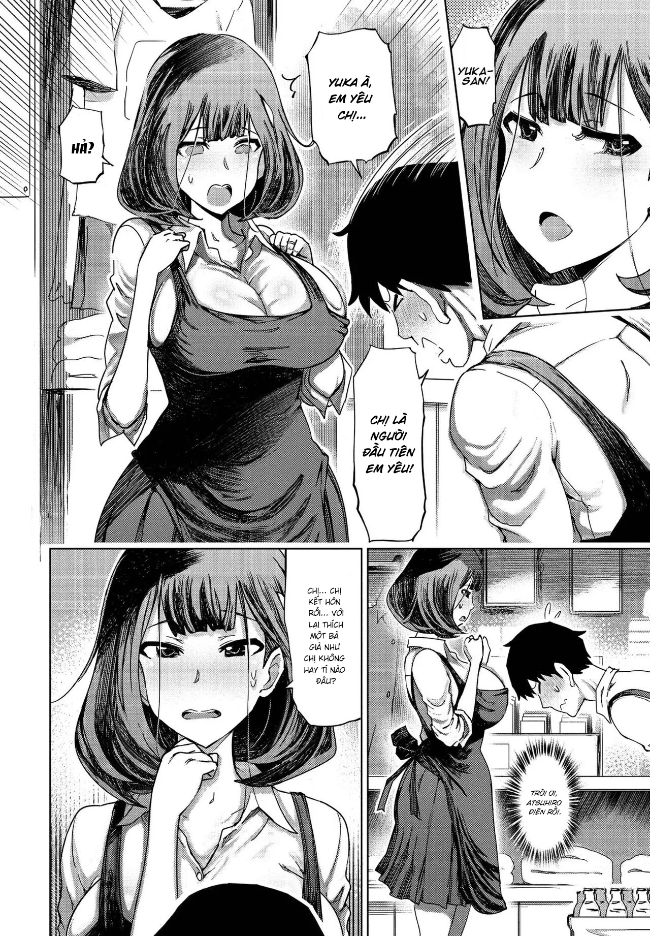 HentaiVN.net - Ảnh 3 - Chị dâu yêu quý của tôi. [Daisuki na Oba-san to...] - Oneshot