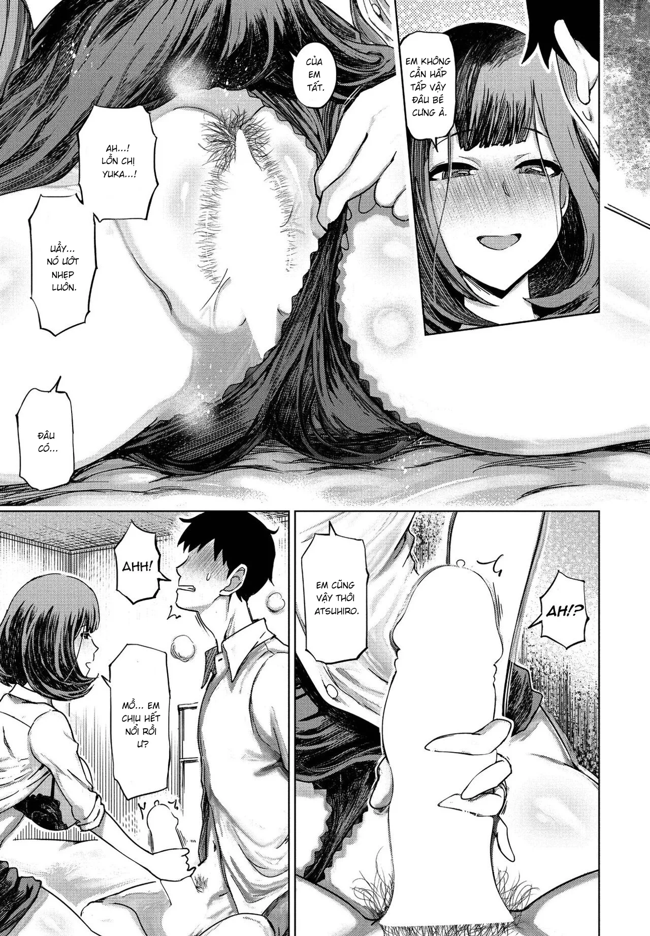 HentaiVN.net - Ảnh 6 - Chị dâu yêu quý của tôi. [Daisuki na Oba-san to...] - Oneshot