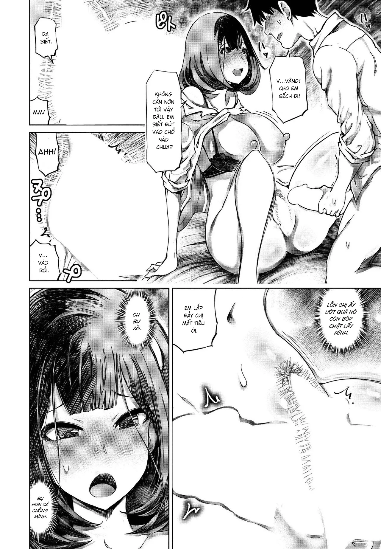 HentaiVN.net - Ảnh 7 - Chị dâu yêu quý của tôi. [Daisuki na Oba-san to...] - Oneshot
