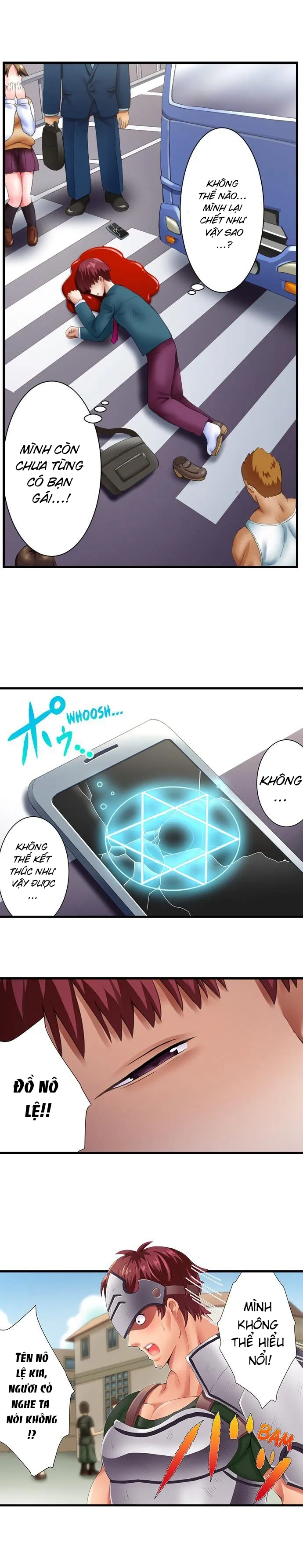 HentaiVN.net - Ảnh 4 - Cô nàng phản diện đáng yêu [Fucking the Lonely Villain Girl] - Chap 1: Isekai và gặp gỡ Freesia