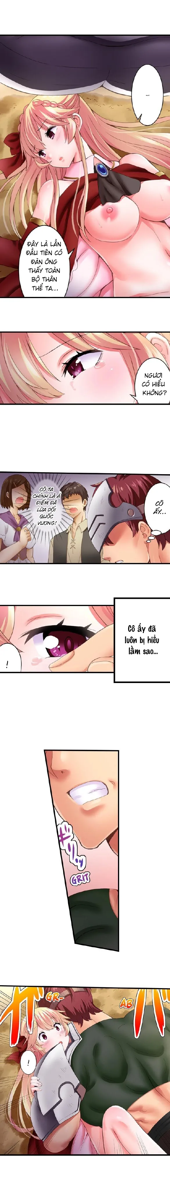 HentaiVN.net - Ảnh 3 - Cô nàng phản diện đáng yêu [Fucking the Lonely Villain Girl] - Chap 3 : phịch