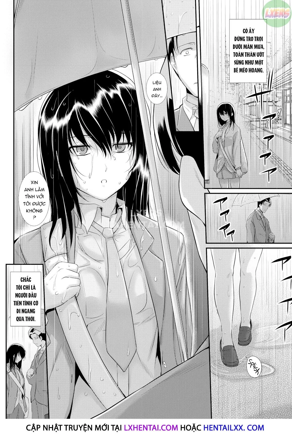 HentaiVN.net - Ảnh 7 - Nơi trú ẩn khi mưa - Oneshot