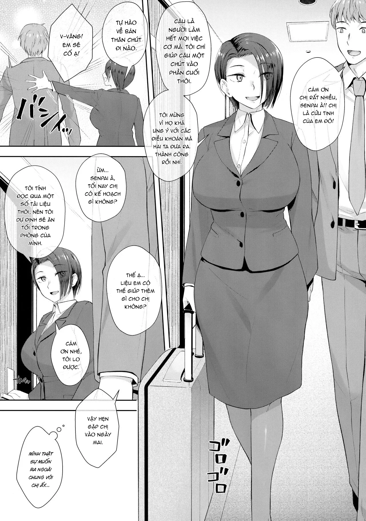 HentaiVN.net - Ảnh 4 - Nữ doanh nhân 32 tuổi là gái có cu thích thủ dâm khi đi công tác [Shucchou-saki de Jii Suru 32-sai | The 32 Year Old Businesswoman Futa Masturbates Before Her Business Trip] - Oneshot