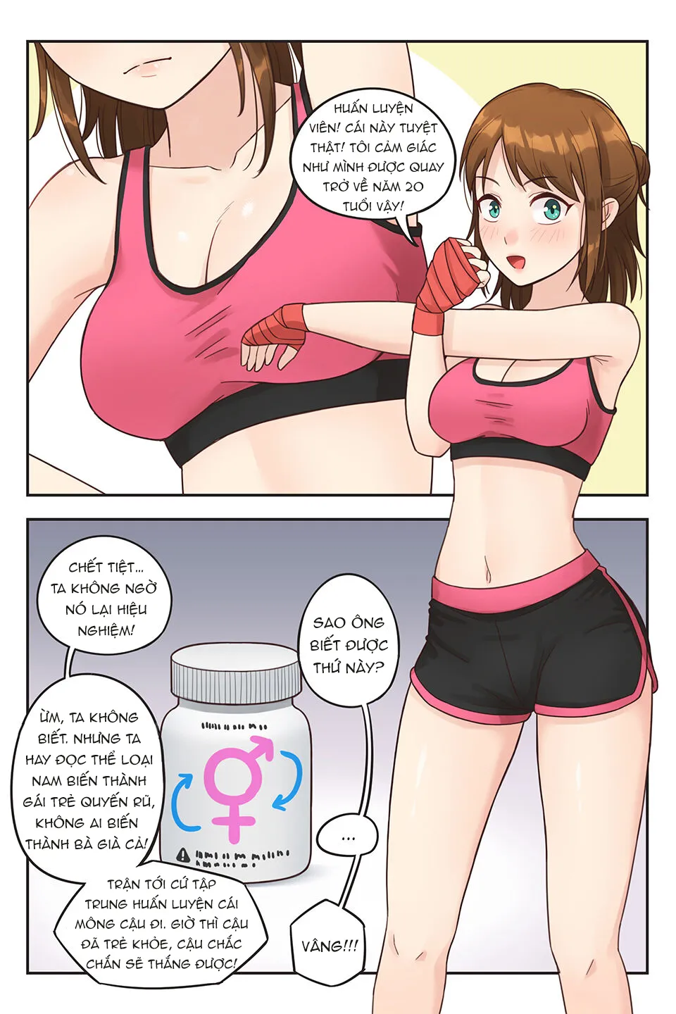 HentaiVN.net - Ảnh 5 - Thua Thì Chuyển Giới! [Jimmy Comeback] - Oneshot