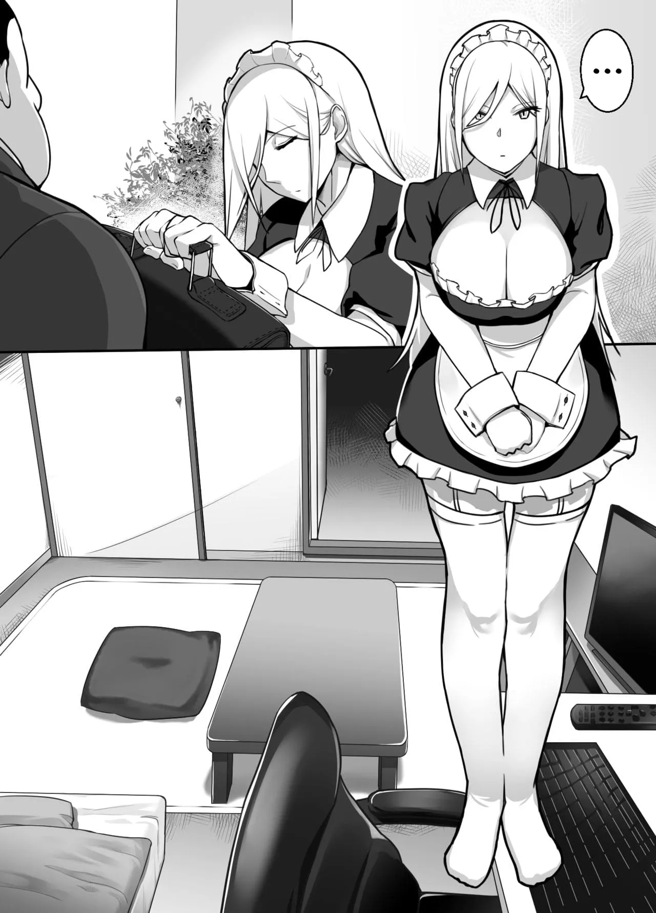 HentaiVN.net - Ảnh 10 - Nàng Hầu Gái Không Bao Giờ Nói - Chap 1