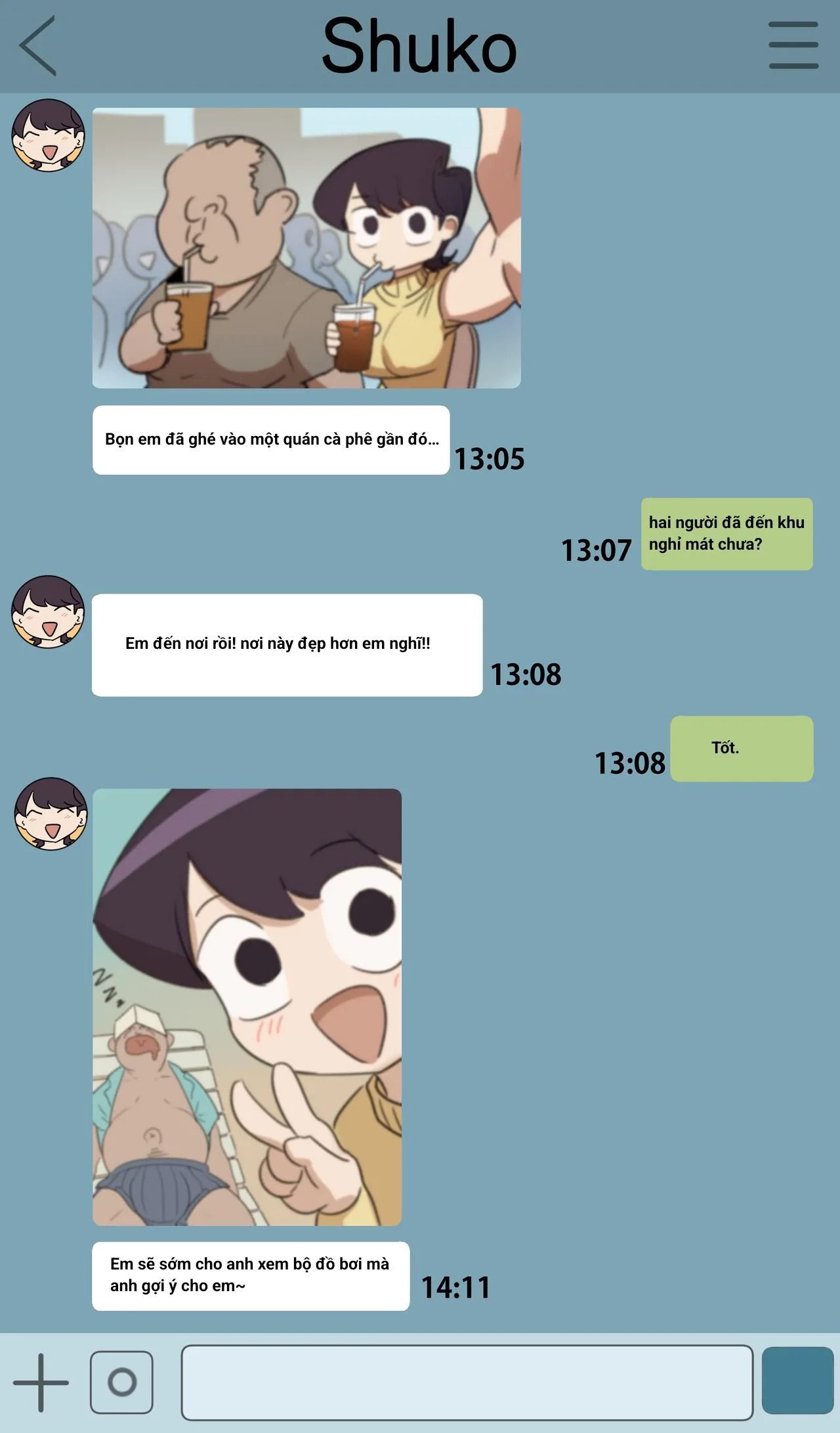 HentaiVN.net - Ảnh 3 - Shuko Komi's Netorase Trip - Oneshot