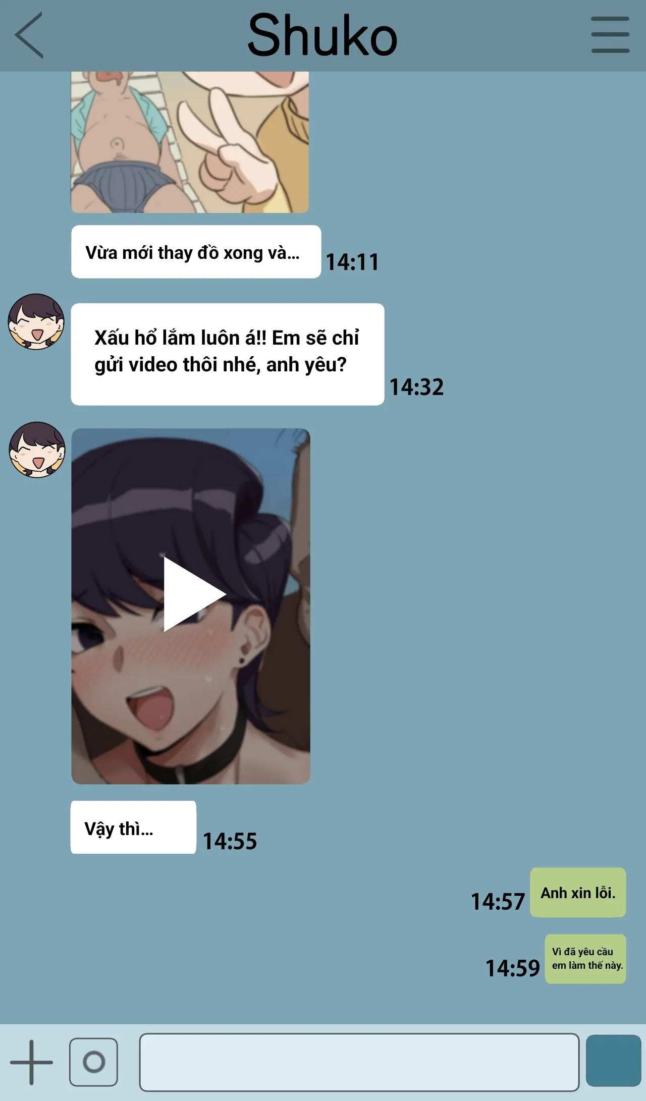 HentaiVN.net - Ảnh 4 - Shuko Komi's Netorase Trip - Oneshot