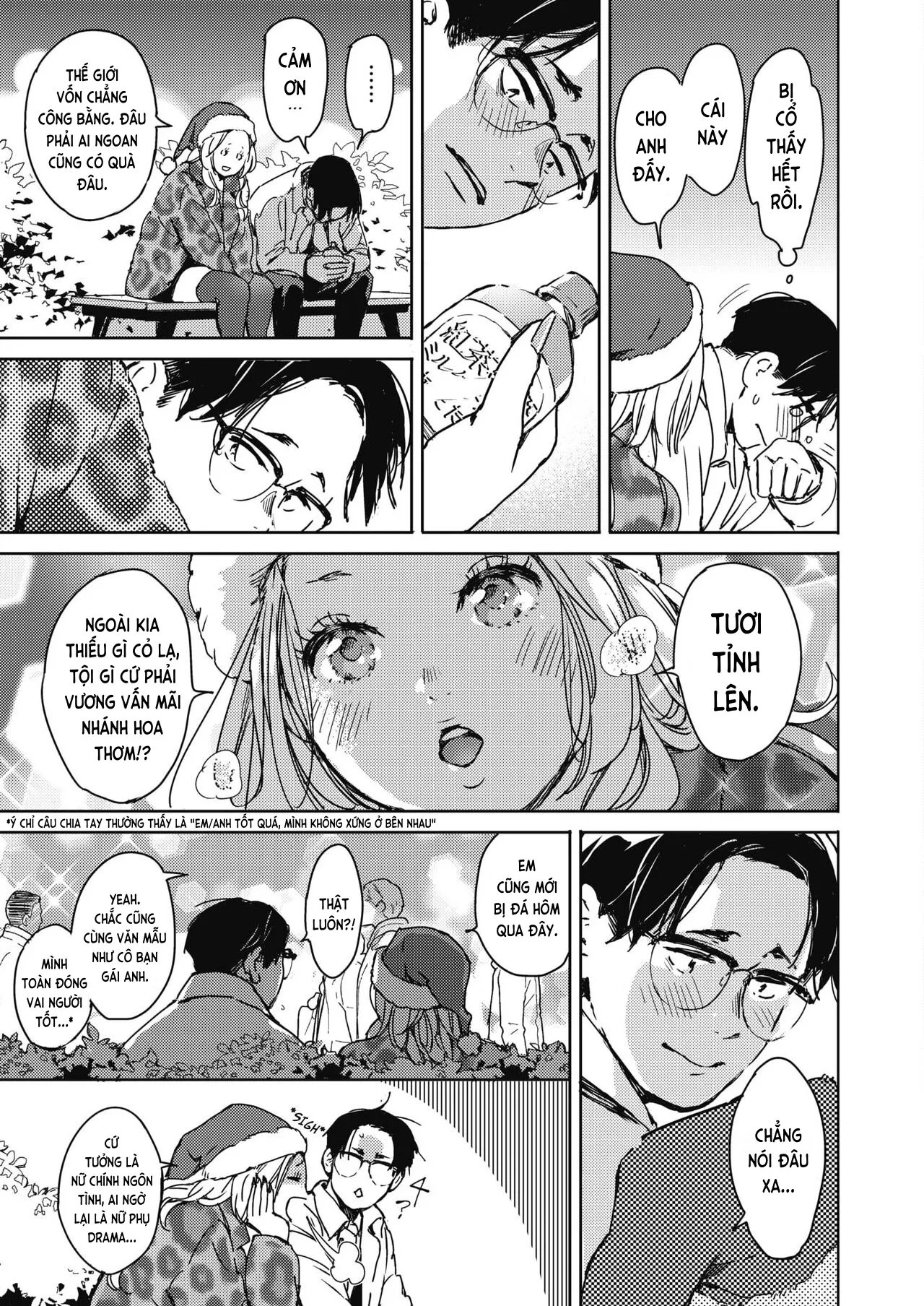 HentaiVN.net - Ảnh 4 - Chuyện đêm giáng sinh [Christmas no Yoru ni; On the night of Christmas] - Oneshot