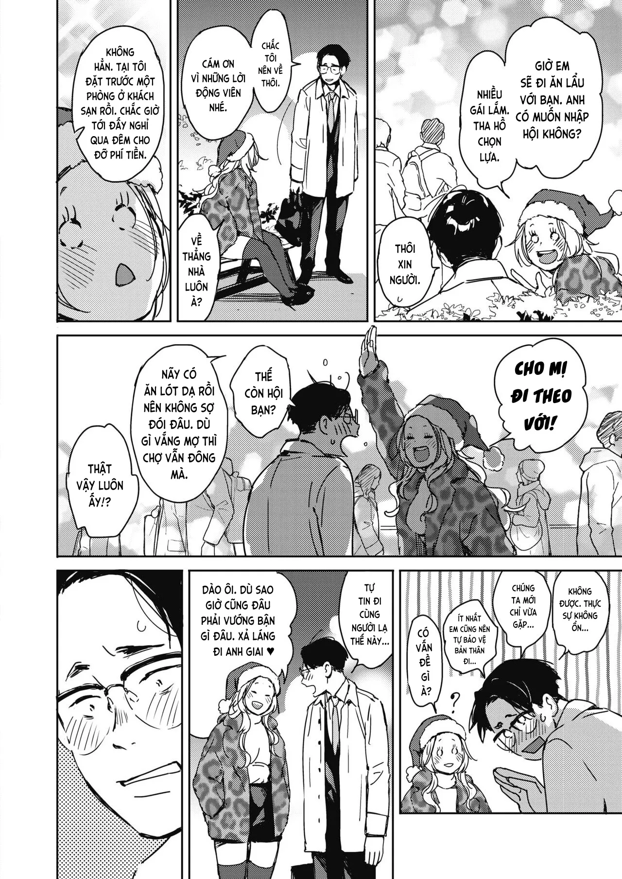 HentaiVN.net - Ảnh 5 - Chuyện đêm giáng sinh [Christmas no Yoru ni; On the night of Christmas] - Oneshot