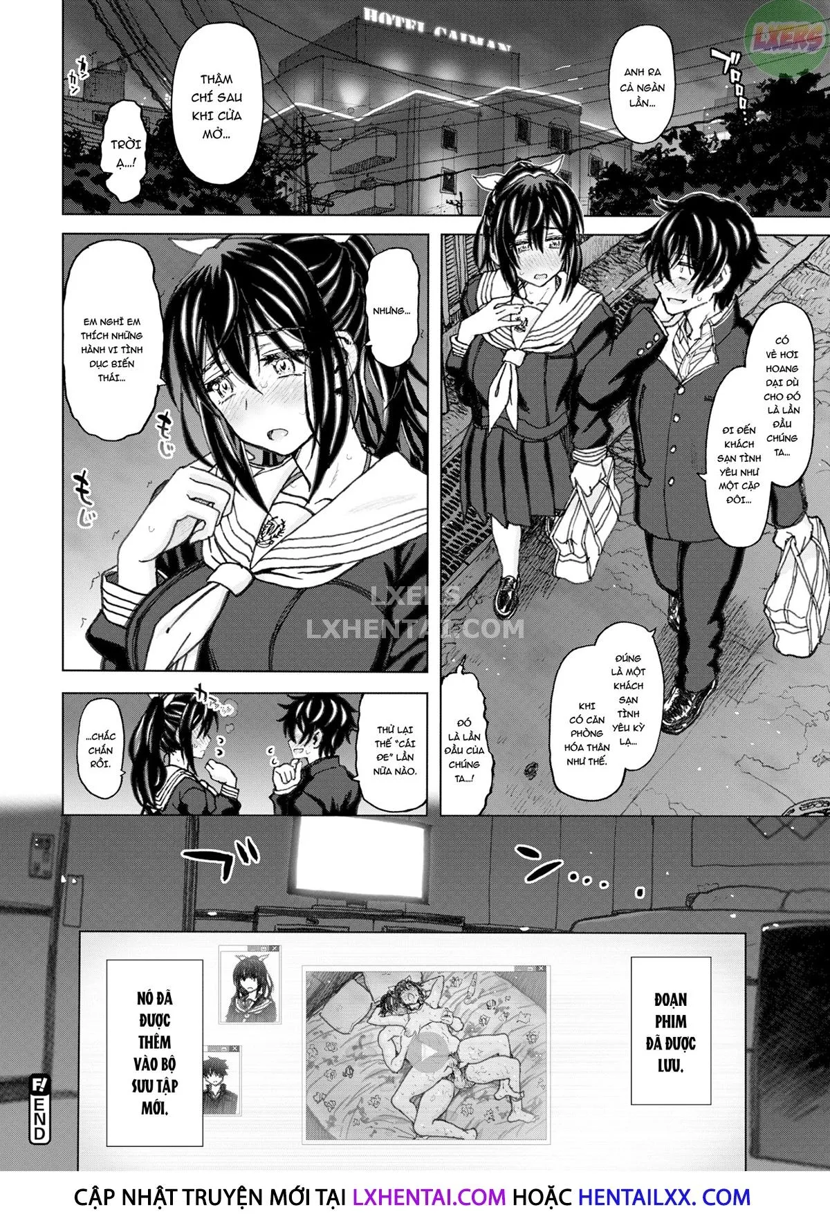 HentaiVN.net - Ảnh 27 - Căn phòng không thể rời khỏi trừ khi bạn làm tình - Oneshot