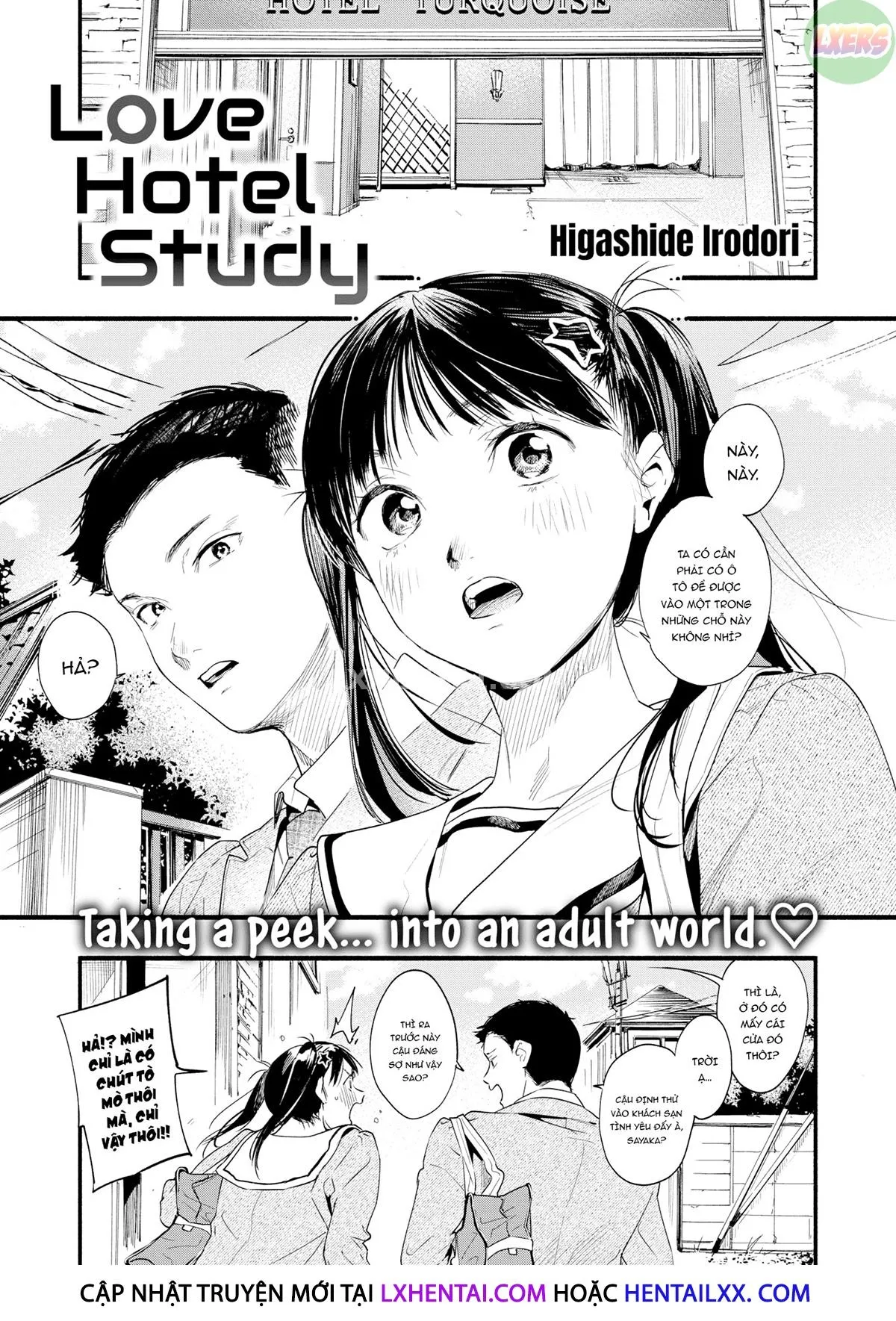 HentaiVN.net - Ảnh 4 - Học cách vào Khách sạn Tình yêu - Oneshot