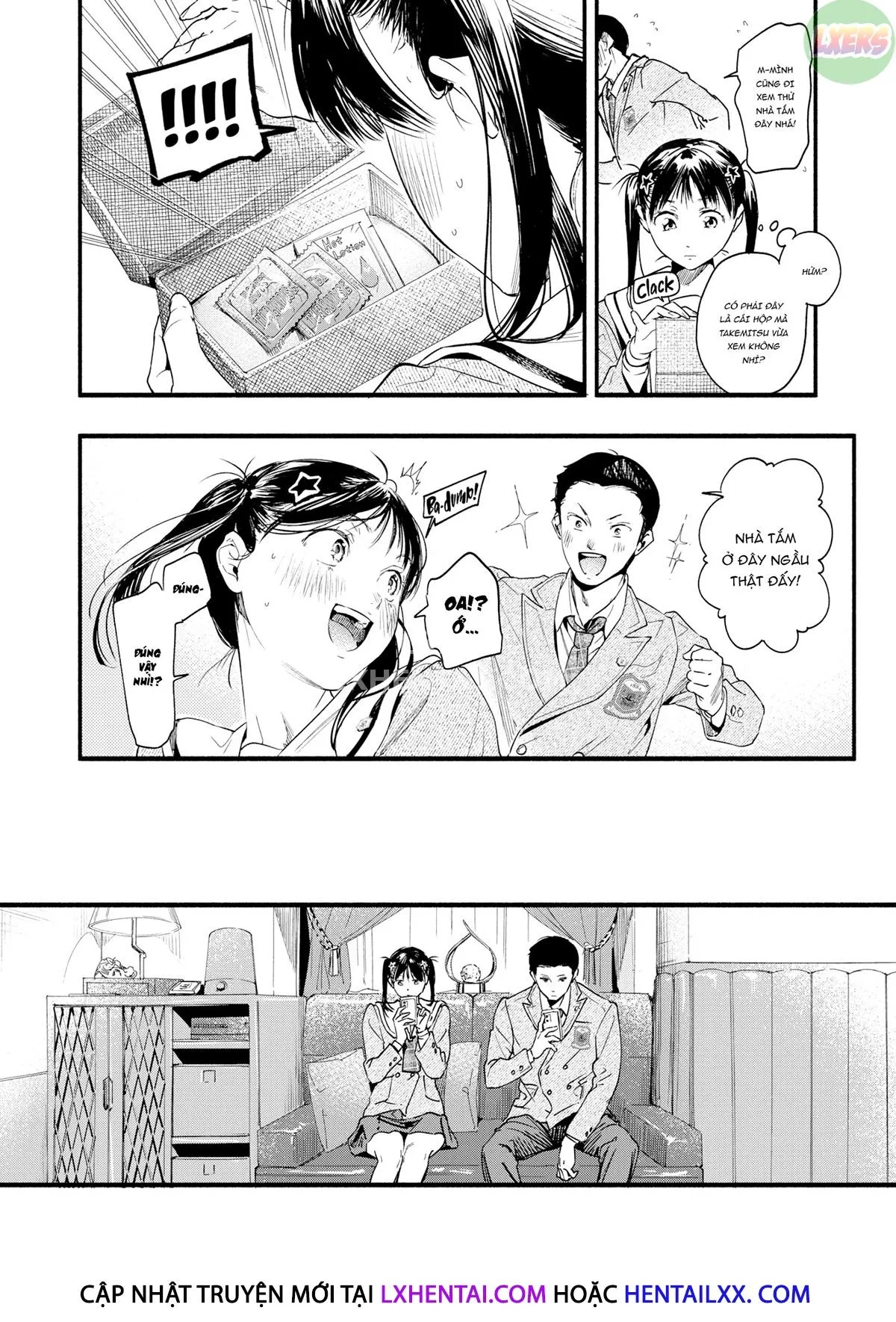 HentaiVN.net - Ảnh 7 - Học cách vào Khách sạn Tình yêu - Oneshot