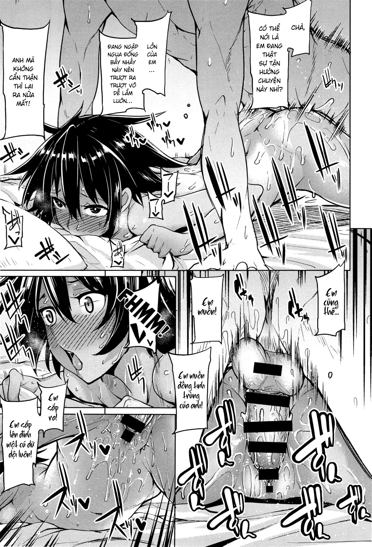 HentaiVN.net - Ảnh 18 - Những ngày oi bức [Sultry days, O Atsui Hibi, おアツい日々] - Oneshot