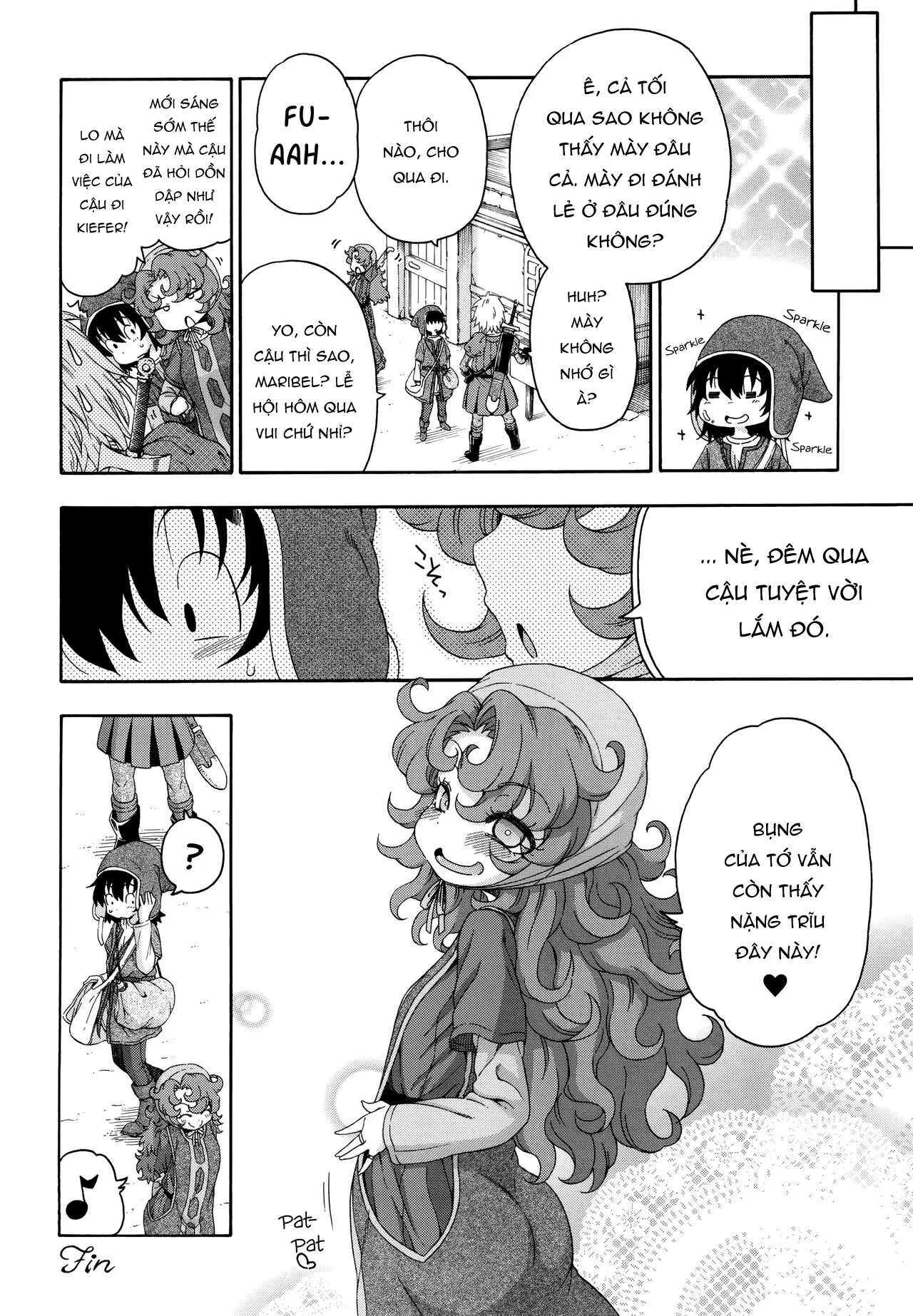 HentaiVN.net - Ảnh 17 - Bụng tớ vẫn còn nặng trĩu đây này. [Atashi Mada Onaka ga Omoi wa | My Belly Still Feels Heavy] - Oneshot