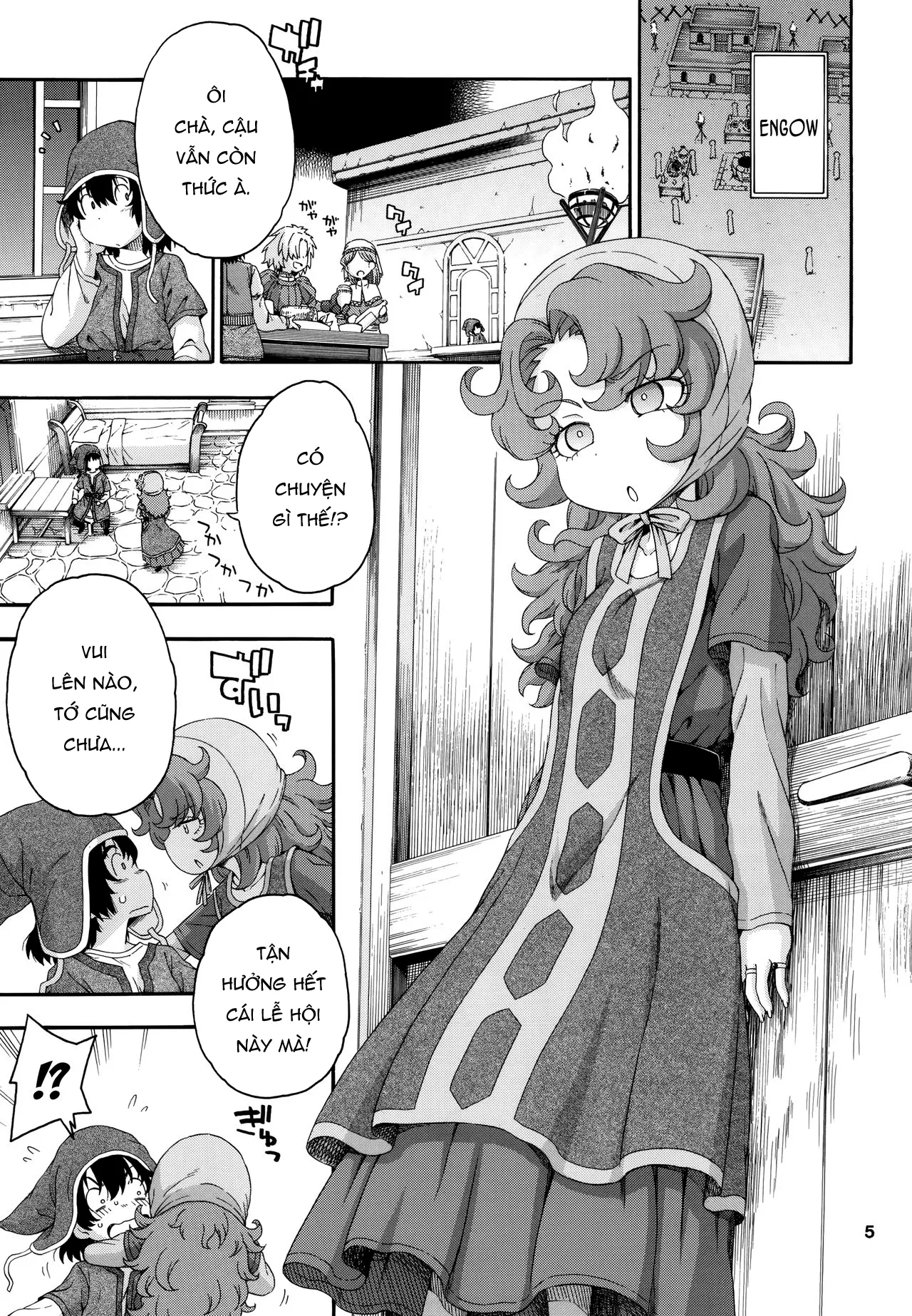 HentaiVN.net - Ảnh 6 - Bụng tớ vẫn còn nặng trĩu đây này. [Atashi Mada Onaka ga Omoi wa | My Belly Still Feels Heavy] - Oneshot