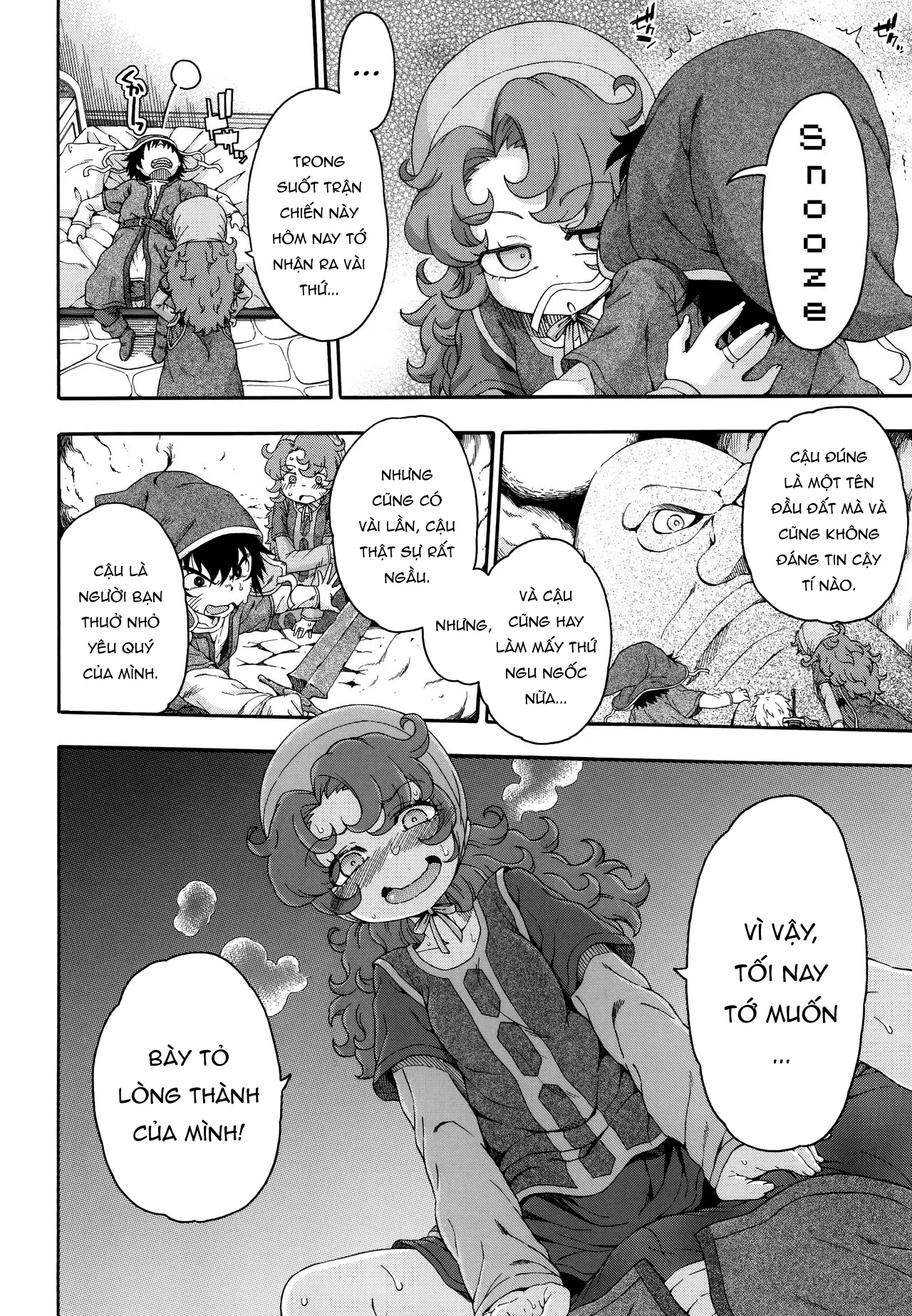 HentaiVN.net - Ảnh 7 - Bụng tớ vẫn còn nặng trĩu đây này. [Atashi Mada Onaka ga Omoi wa | My Belly Still Feels Heavy] - Oneshot