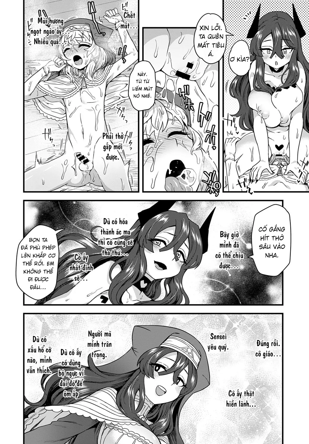 HentaiVN.net - Ảnh 11 - Tiếng Chuông Phước Lành [Shukufuku no Kane ga Naru; 祝福の鐘がナる] - Oneshot