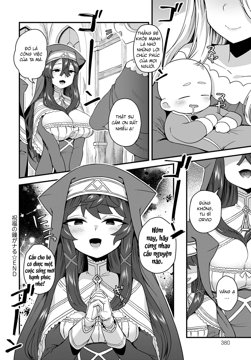HentaiVN.net - Ảnh 23 - Tiếng Chuông Phước Lành [Shukufuku no Kane ga Naru; 祝福の鐘がナる] - Oneshot