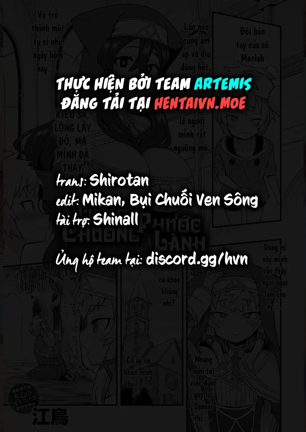 HentaiVN.net - Ảnh 24 - Tiếng Chuông Phước Lành [Shukufuku no Kane ga Naru; 祝福の鐘がナる] - Oneshot