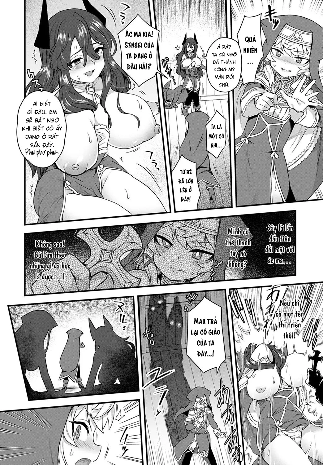HentaiVN.net - Ảnh 5 - Tiếng Chuông Phước Lành [Shukufuku no Kane ga Naru; 祝福の鐘がナる] - Oneshot