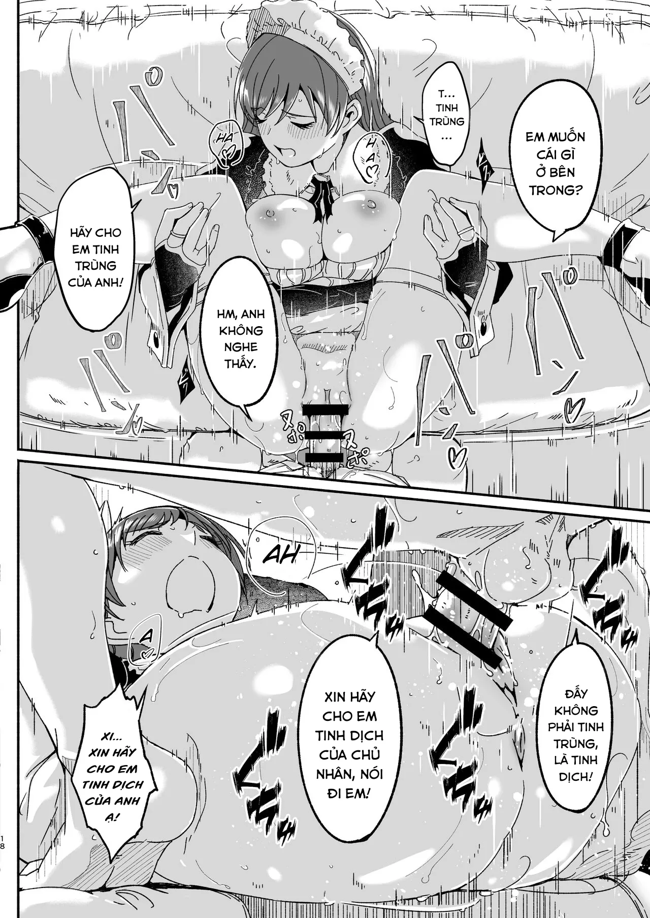 HentaiVN.net - Ảnh 18 - Maid Shujuu Lovers - Oneshot