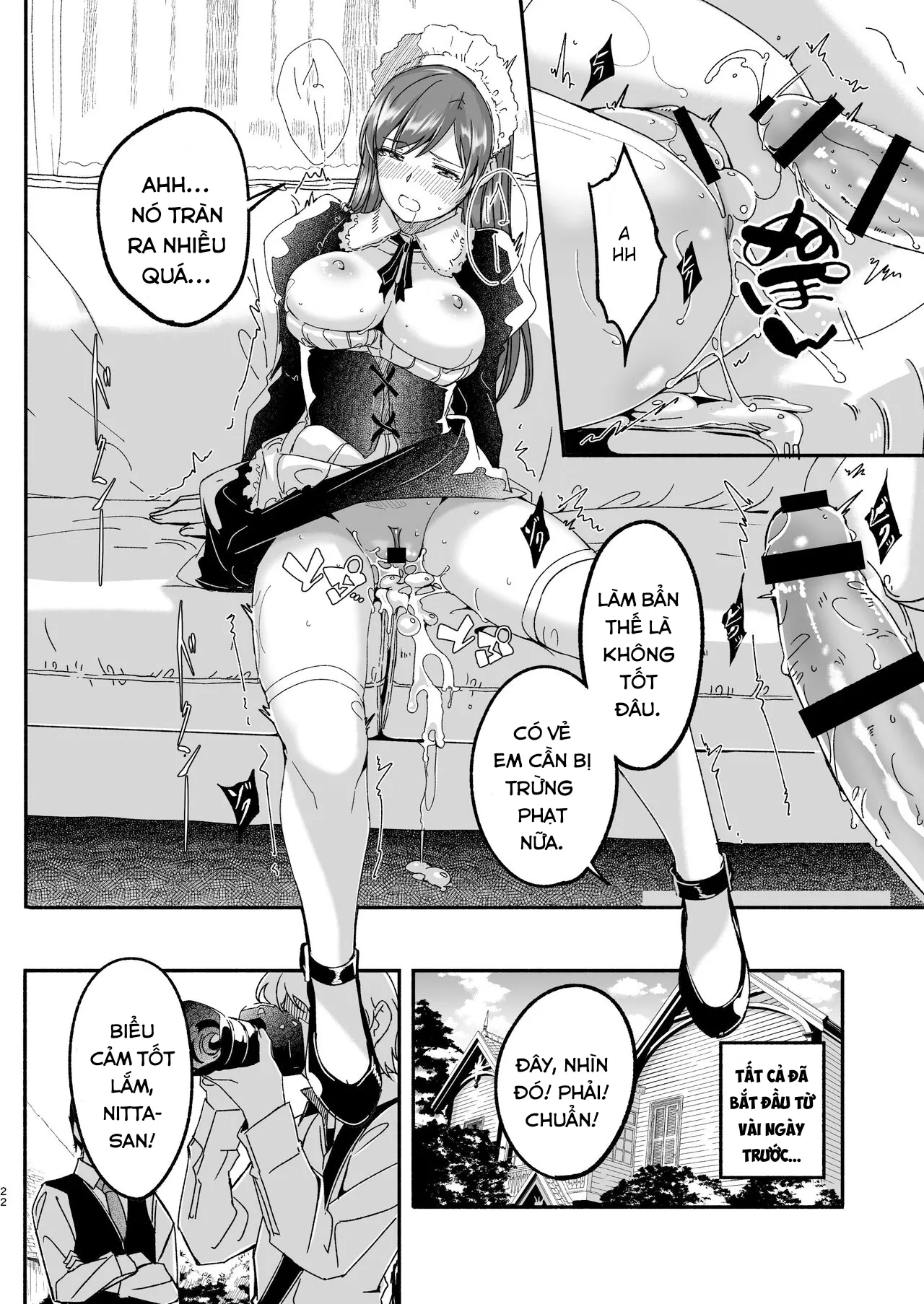 HentaiVN.net - Ảnh 22 - Maid Shujuu Lovers - Oneshot