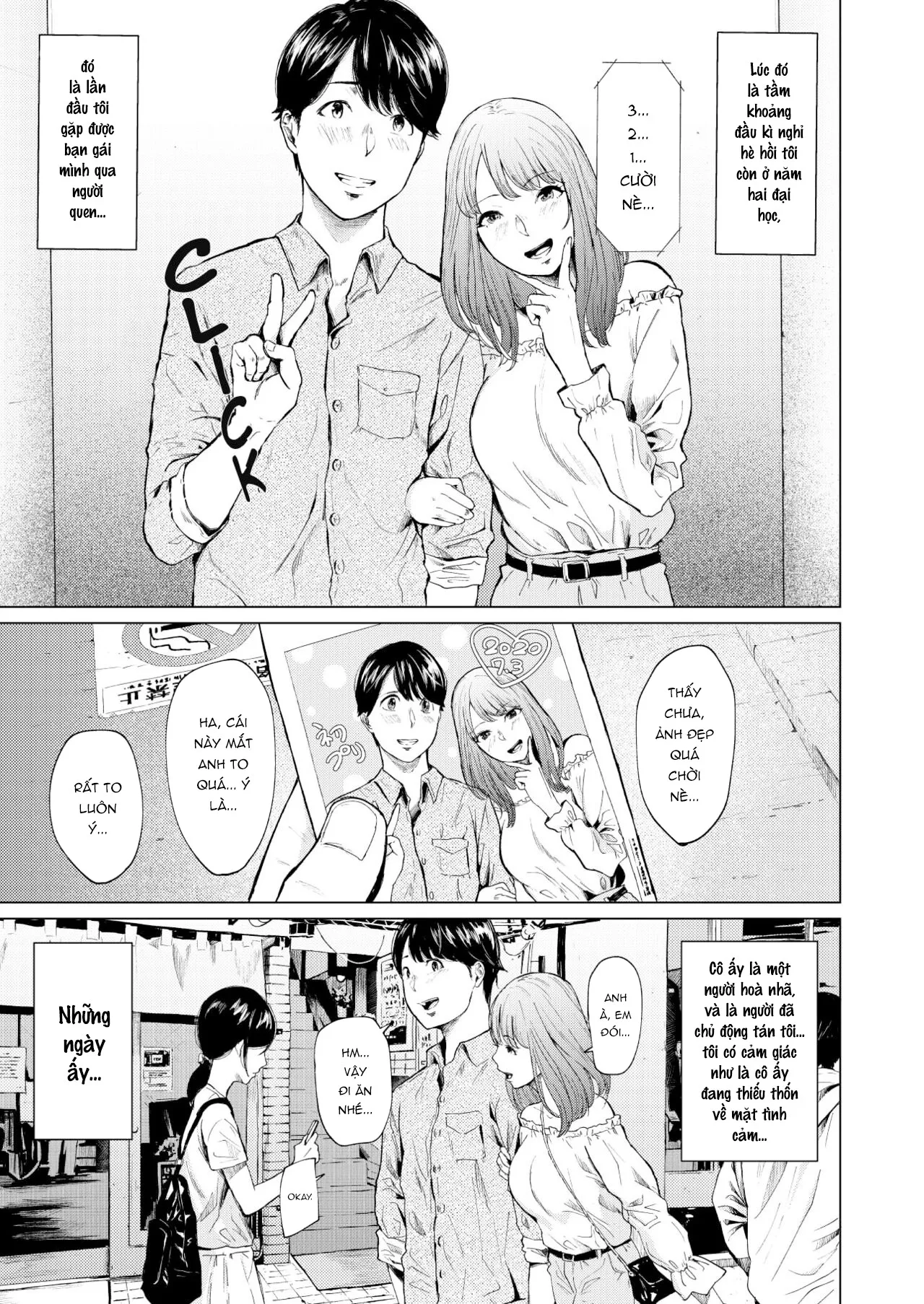 HentaiVN.net - Ảnh 4 - Ngoại tình và chân tình [Uwaki to Honki; 浮気と本気] - Chap 1