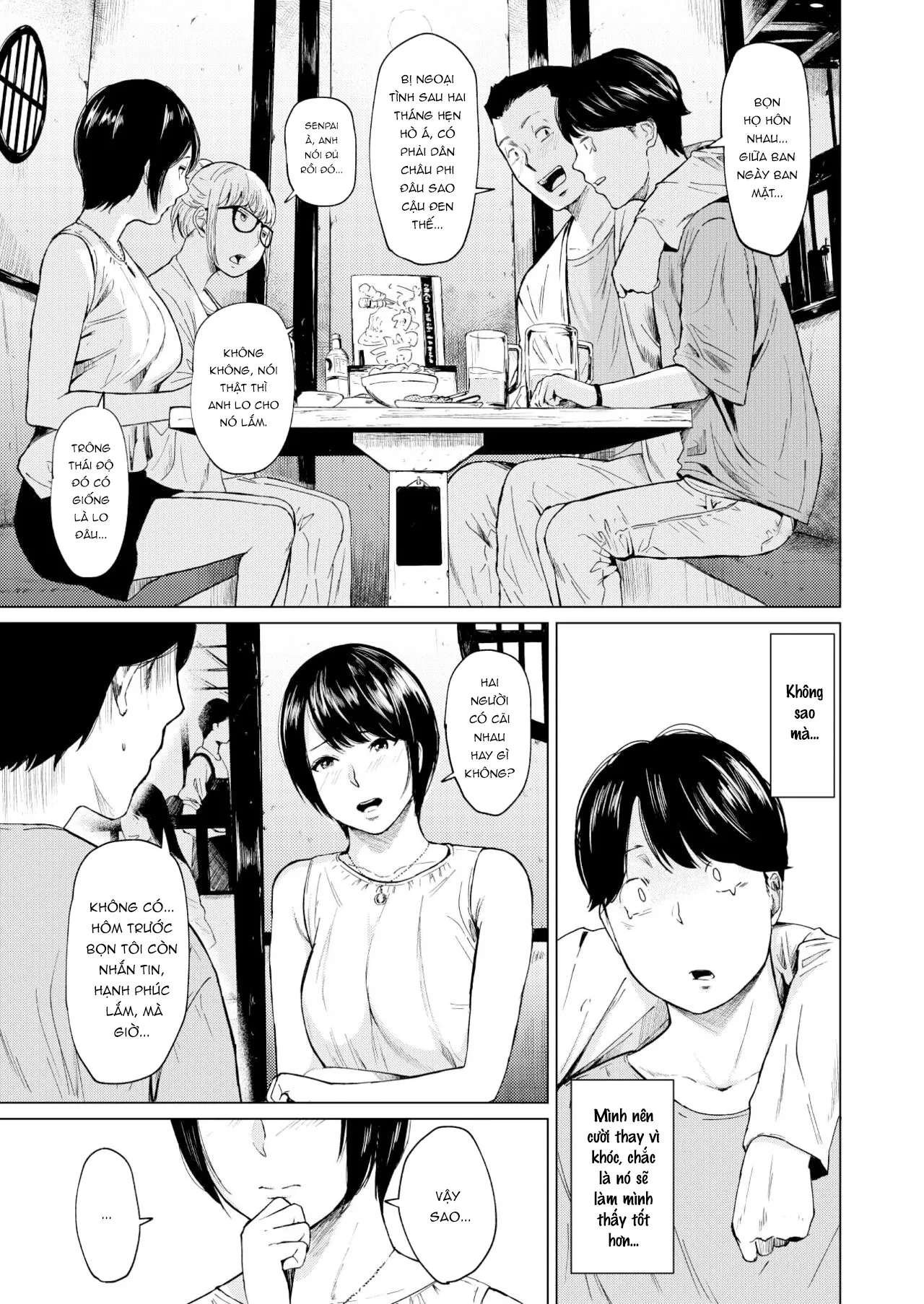 HentaiVN.net - Ảnh 8 - Ngoại tình và chân tình [Uwaki to Honki; 浮気と本気] - Chap 1