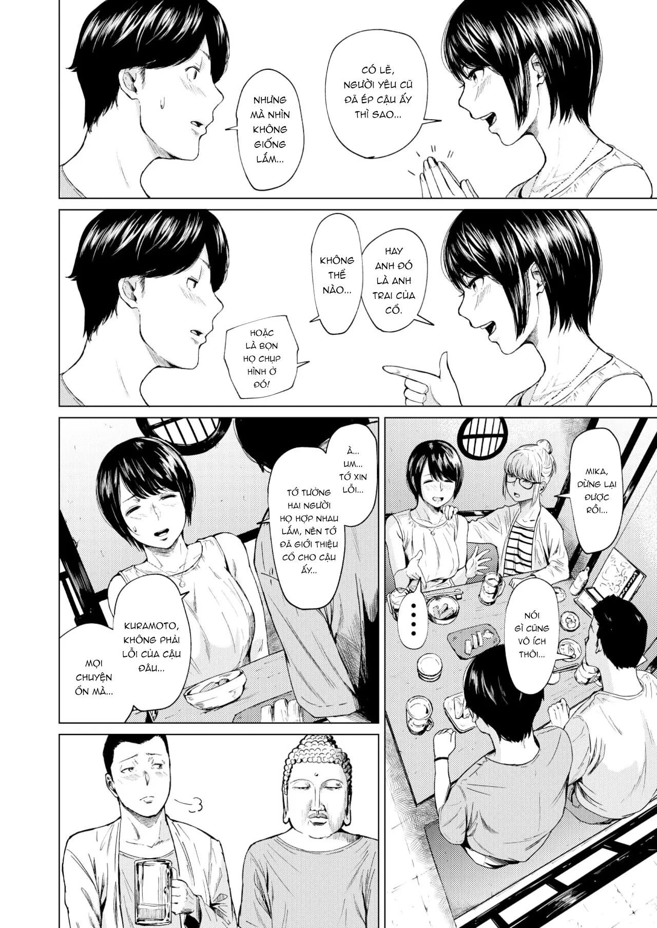 HentaiVN.net - Ảnh 9 - Ngoại tình và chân tình [Uwaki to Honki; 浮気と本気] - Chap 1