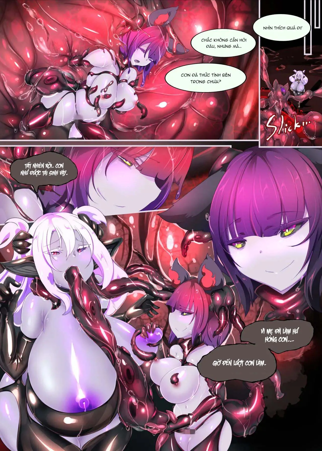 HentaiVN.net - Ảnh 23 - Hot Spring The Red Fountain [町娘の私がボテ腹淫魔になって触手苗床で産卵するまんが～ナエドコボテニスト～] - Oneshot