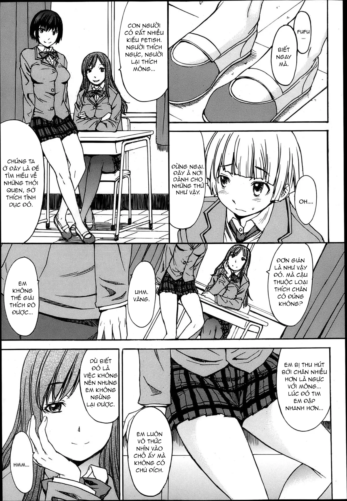HentaiVN.net - Ảnh 3 - Câu lạc bộ nghiên cứu tình dục [Fetish Laboratories] - Oneshot