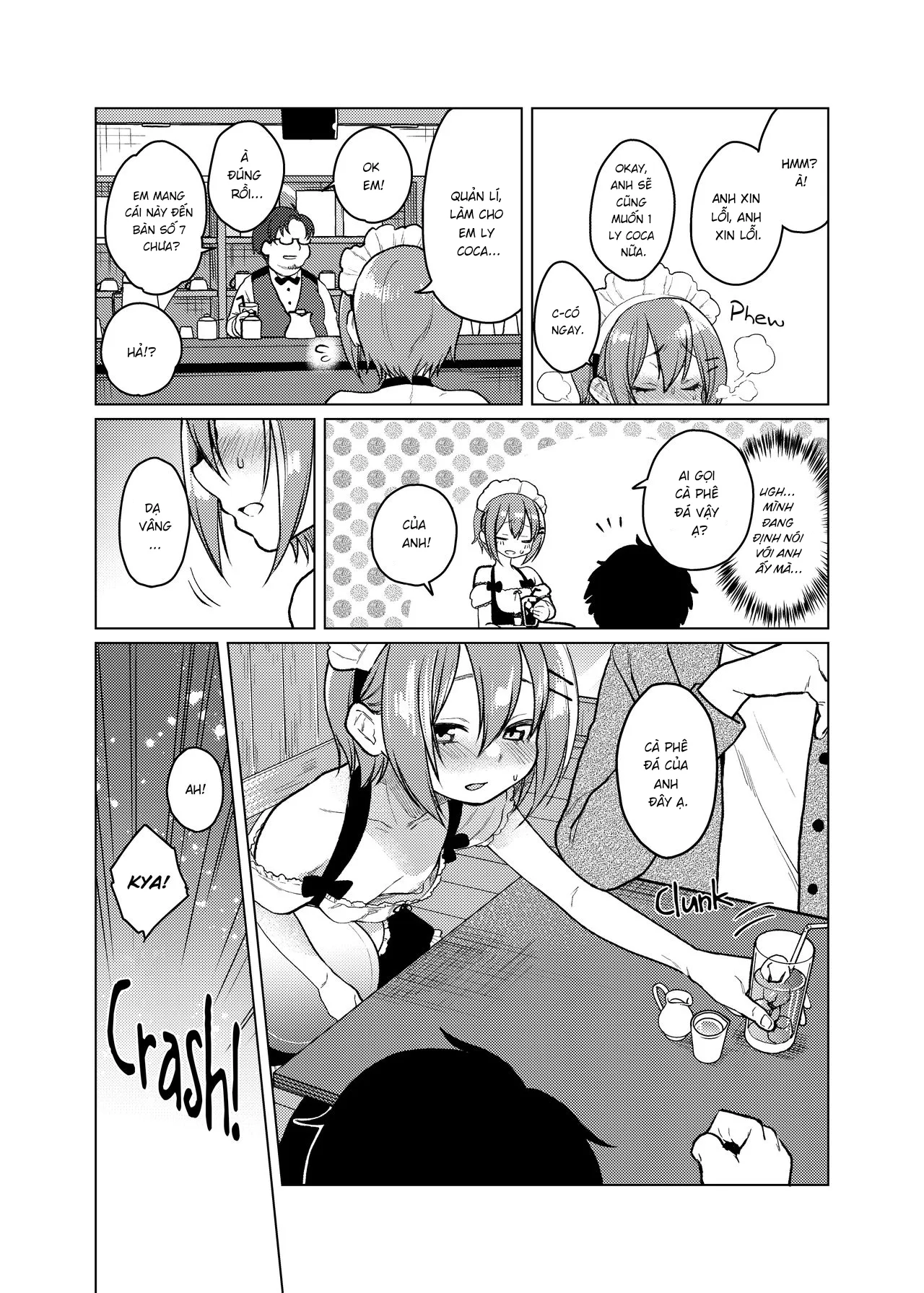HentaiVN.net - Ảnh 12 - Tôi ứ muốn làm nữa! [Please Let Me Quit This Job!] - Oneshot