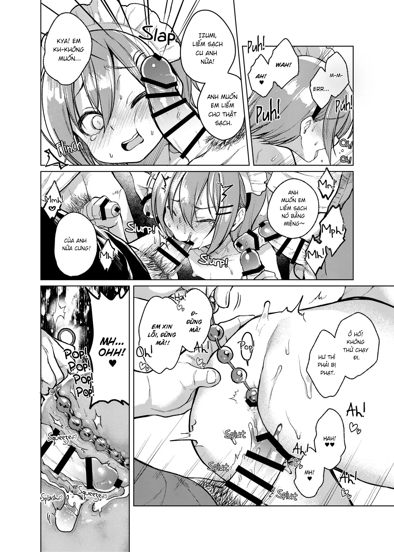 HentaiVN.net - Ảnh 16 - Tôi ứ muốn làm nữa! [Please Let Me Quit This Job!] - Oneshot