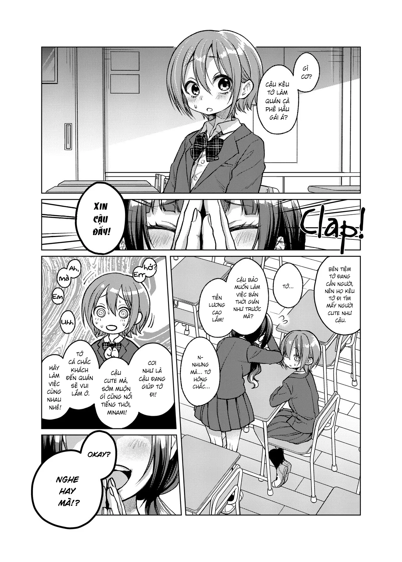 HentaiVN.net - Ảnh 3 - Tôi ứ muốn làm nữa! [Please Let Me Quit This Job!] - Oneshot