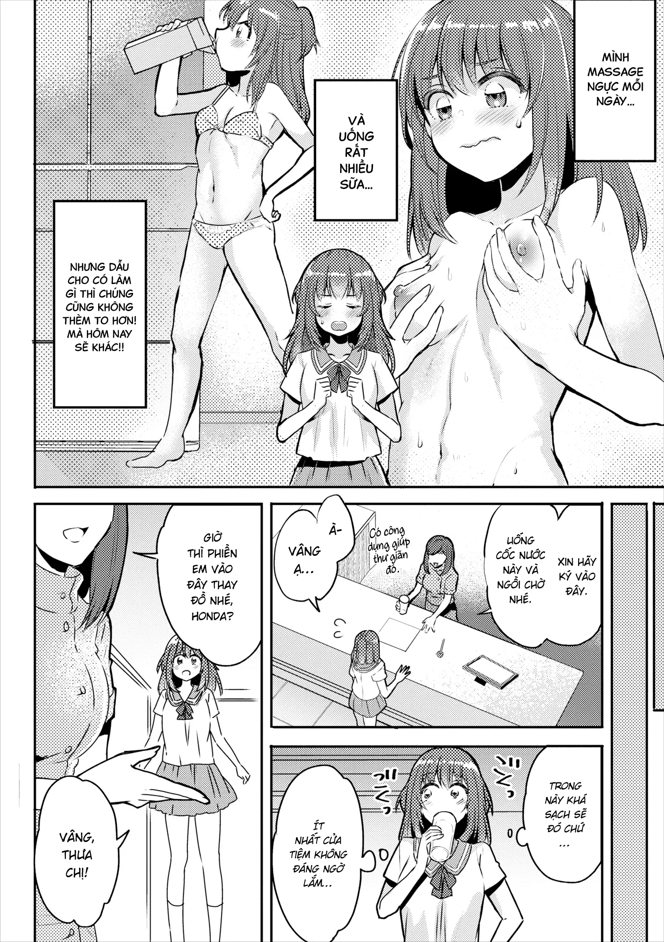HentaiVN.net - Ảnh 3 - Chiến dịch phát triển thân thể - Oneshot