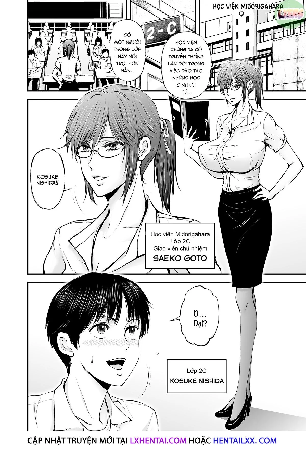 HentaiVN.net - Ảnh 6 - NTR Teacher Saeko ~A True Love Story~ [Netorare Onna Kyoushi Saeko ~Shinjitsu No Ai~] - Chap 1