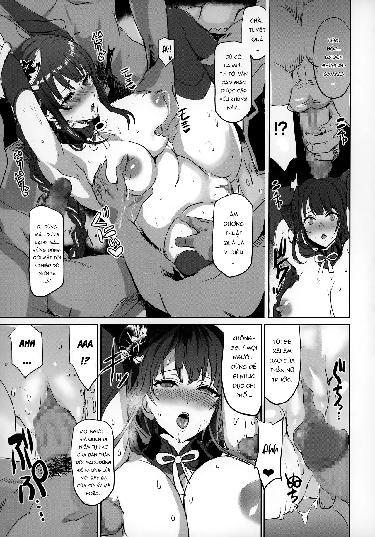HentaiVN.net - Ảnh 18 - Injuu ga Megami Mama o Nerf Sasemashita. [淫獣が女神ママを弱体化させました。] - Oneshot sếch