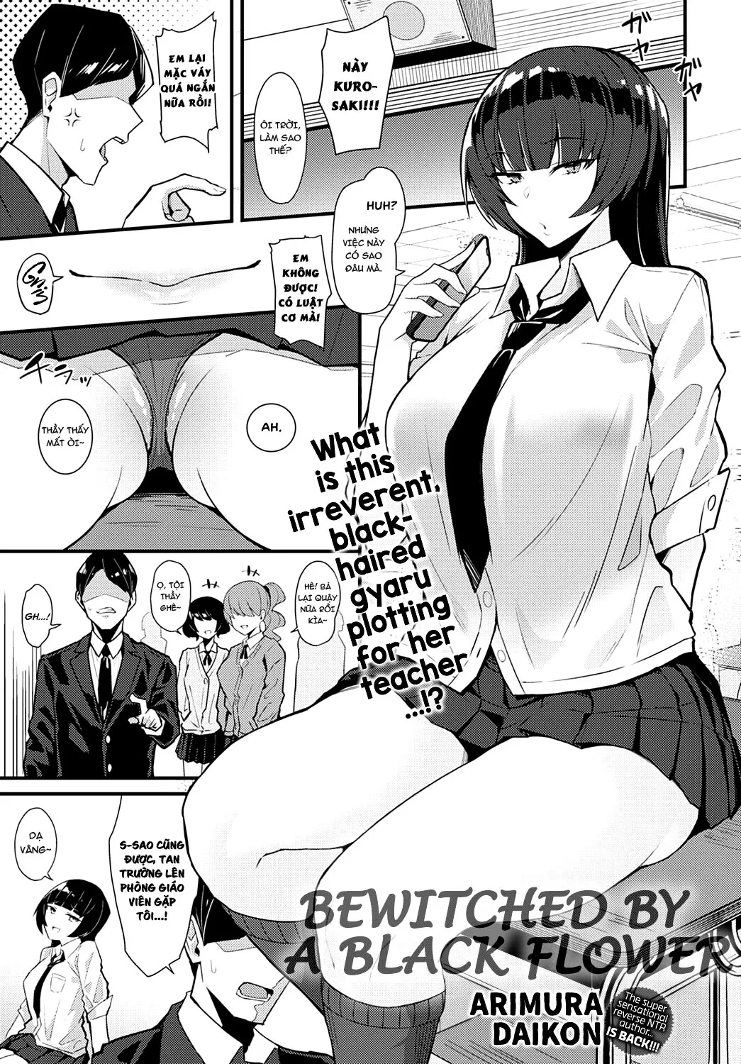 HentaiVN.net - Ảnh 5 - Kuroi Hana ni Miirareta [Bewitched by a Black Flower] - Oneshot