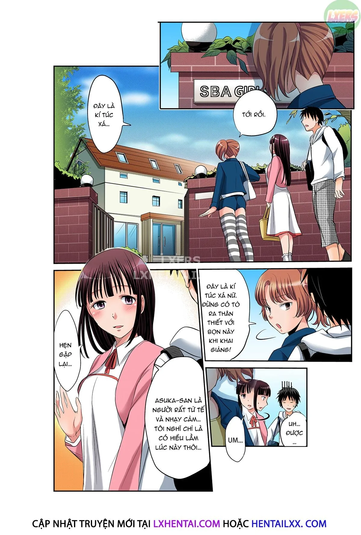 HentaiVN.net - Ảnh 10 - Học viện Sắc đẹp - Chap 1