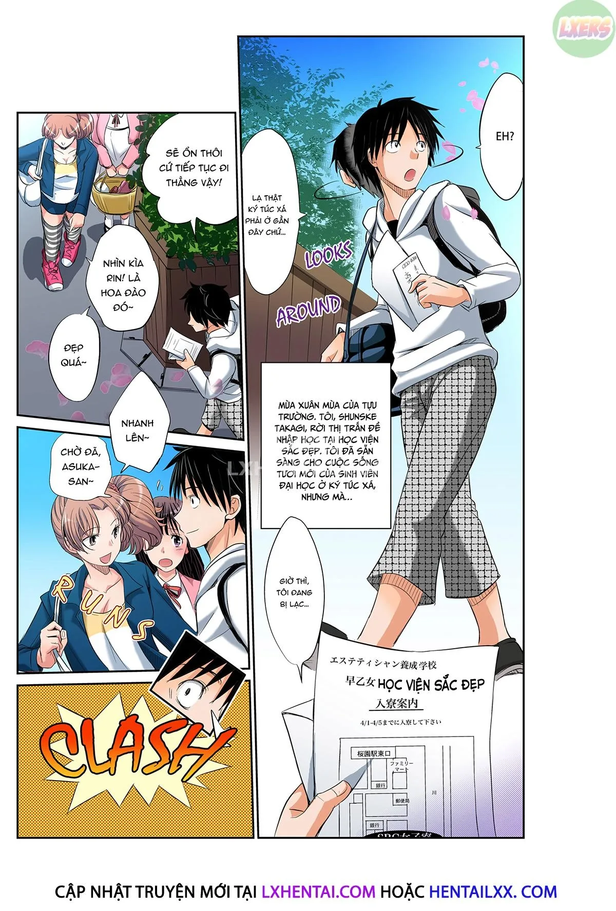 HentaiVN.net - Ảnh 5 - Học viện Sắc đẹp - Chap 1