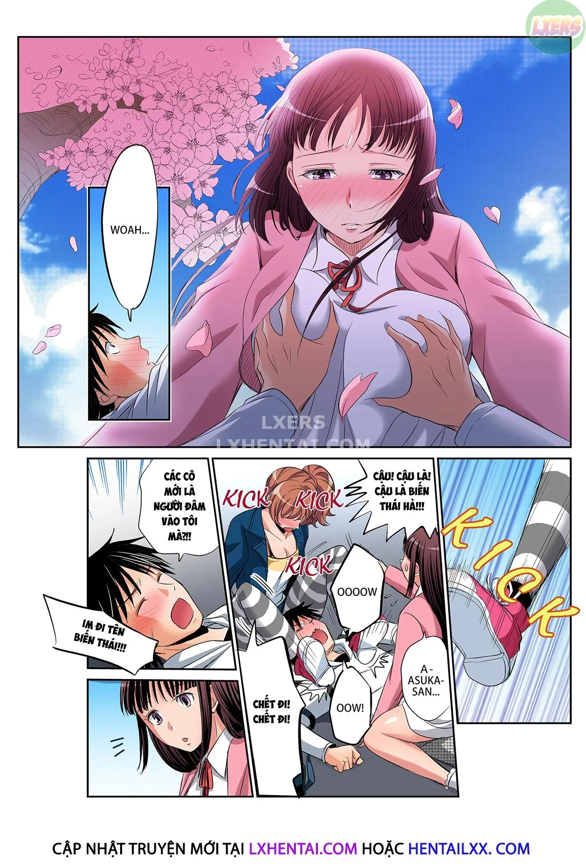 HentaiVN.net - Ảnh 8 - Học viện Sắc đẹp - Chap 1