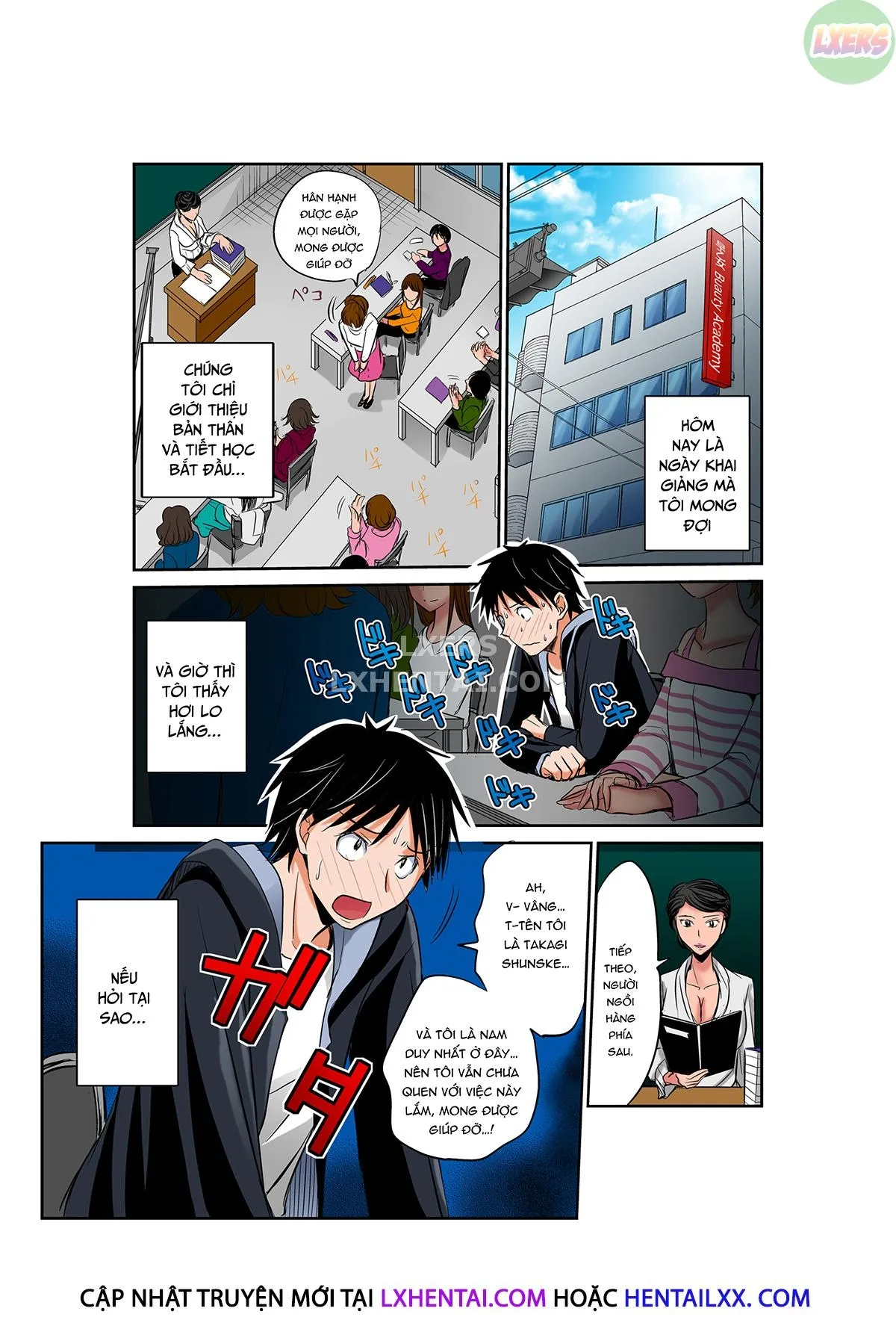 HentaiVN.net - Ảnh 4 - Học viện Sắc đẹp - Chap 2