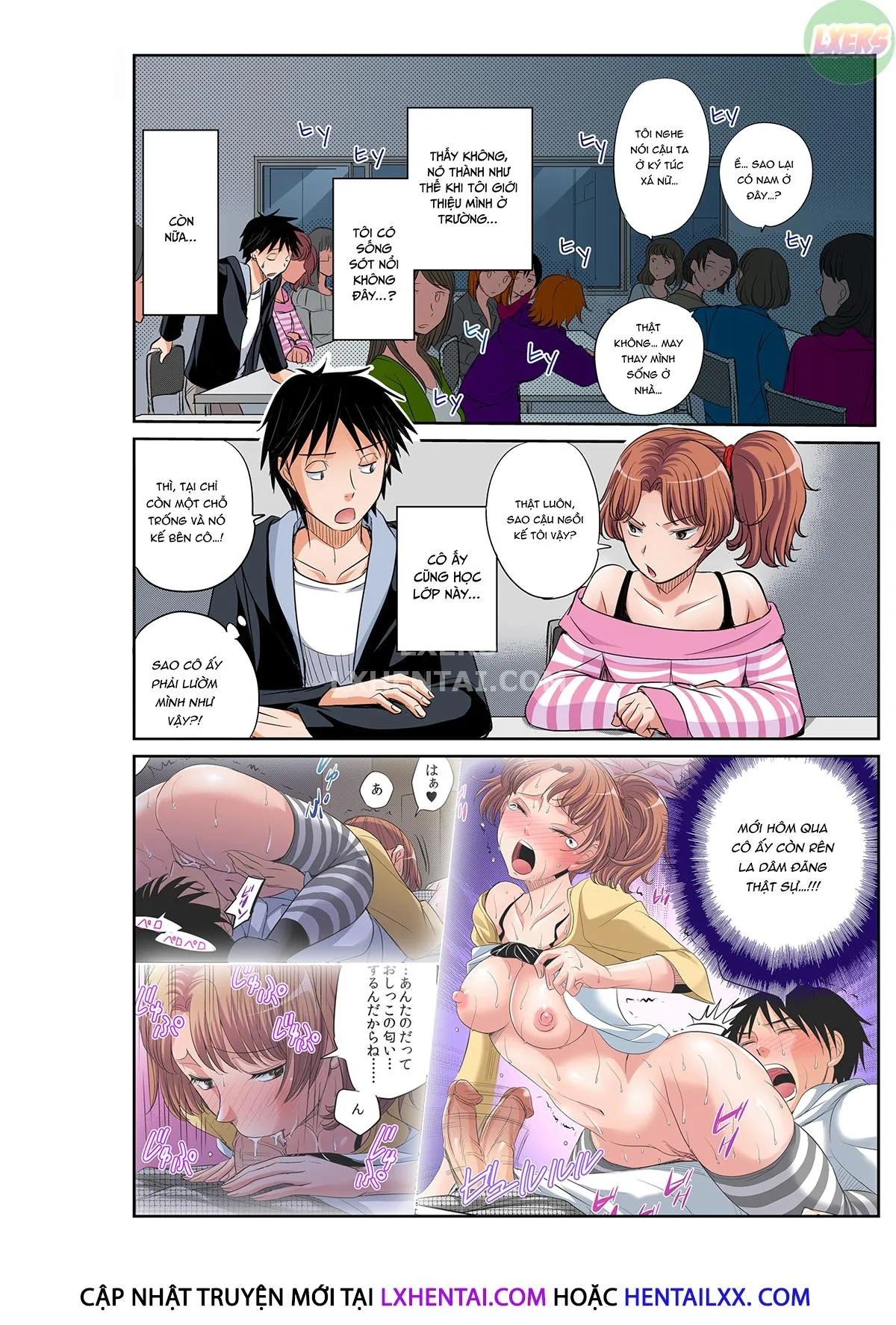 HentaiVN.net - Ảnh 5 - Học viện Sắc đẹp - Chap 2