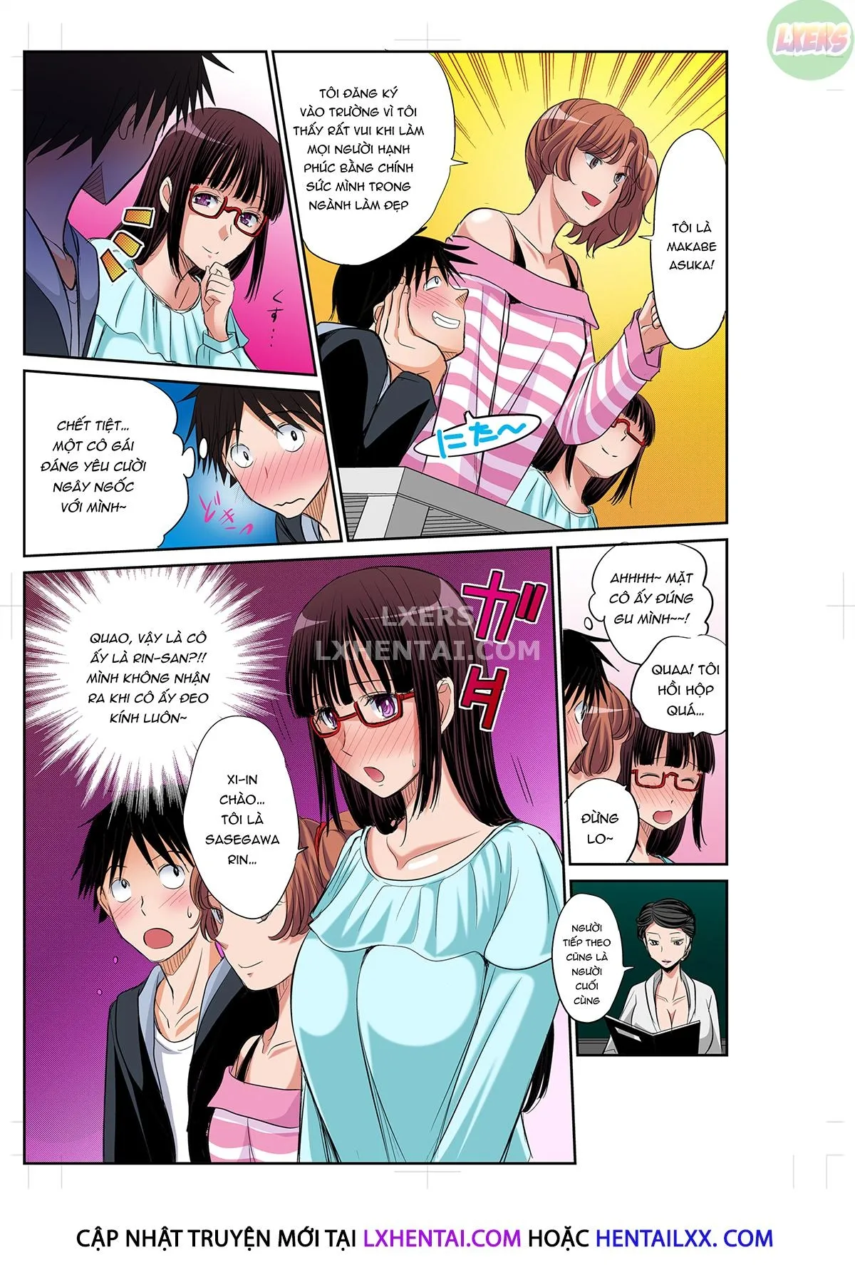 HentaiVN.net - Ảnh 6 - Học viện Sắc đẹp - Chap 2